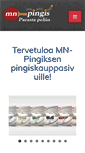 Mobile Screenshot of mn-pingis.fi